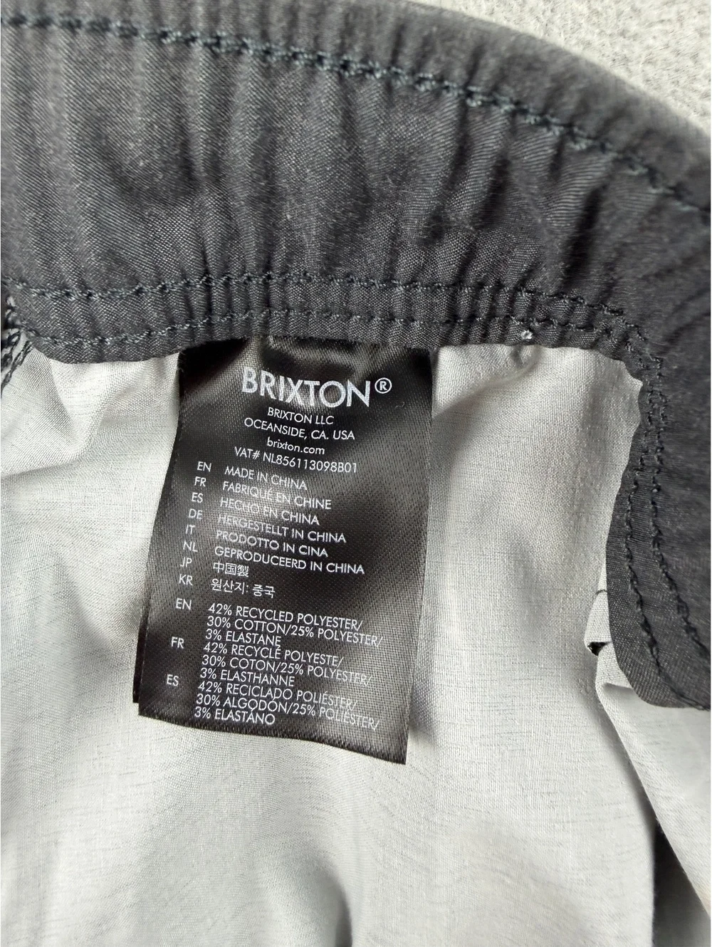 Brixton Havana Hybrid Trunk Shorts XL 18